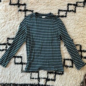 Todd Snyder Men’s Long-Sleeve Striped T-Shirt, Medium